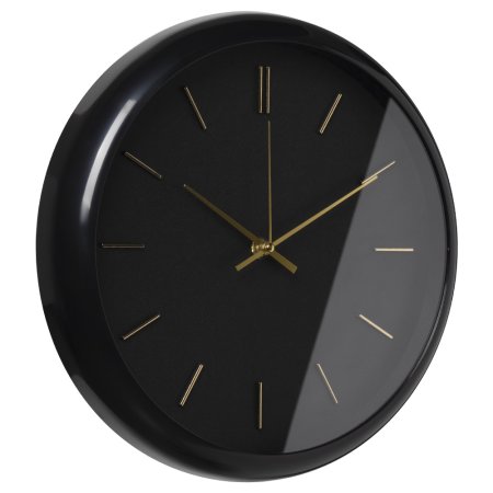 Часы настенные  Классика 3037-001 Ø30см цвет черный