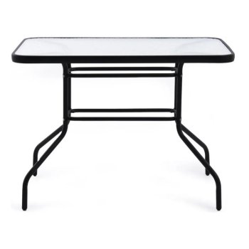 Стол садовый Nolita 100х65х72 см черный Стол садовый Nolita 100х65х72 см черный