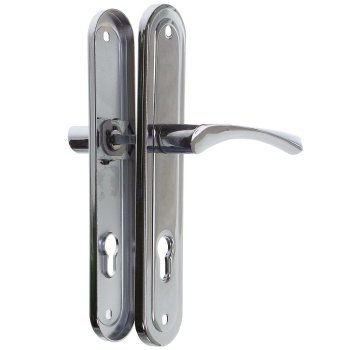 Ручка дверная на планке Apecs HP-85.0423-CR универсальная