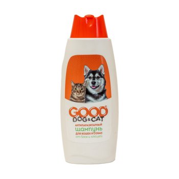 Шампунь инсектицидный  для кошек и собак Против блох и клещей 250мл