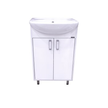 Тумба напольная Колор 85х50х29,5см цвет белый