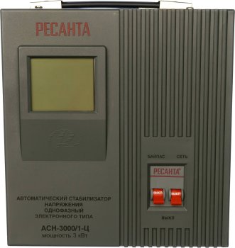 Стабилизатор напряжения Ресанта АСН-3000/1-Ц 3кВт