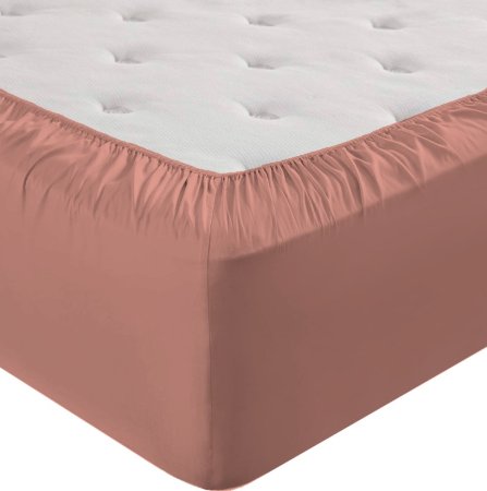 Простыня Comfort Life 200х140 см трикотаж розовый