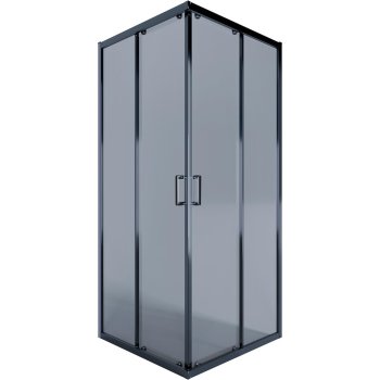 Ограждение душевое ALEX BAITLER Квадрат низкий поддон 90х90х200см затемненное стекло