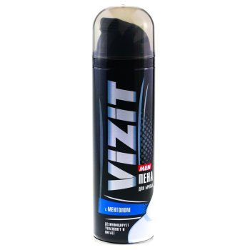 Пена для бритья Vizit С ментолом 225 мл