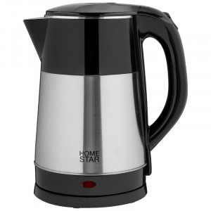Чайник  2,3 л  HomeStar HS-1055  1500Вт цвет серебрянный