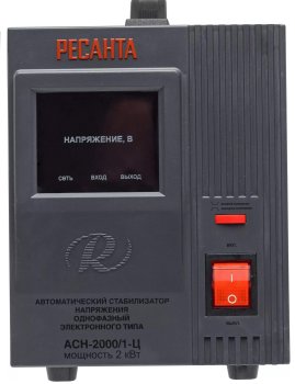 Стабилизатор напряжения Ресанта АСН-2000/1-Ц 2кВт