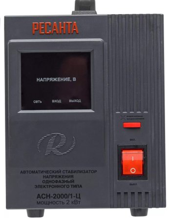 Стабилизатор напряжения Ресанта АСН-2000/1-Ц 2кВт