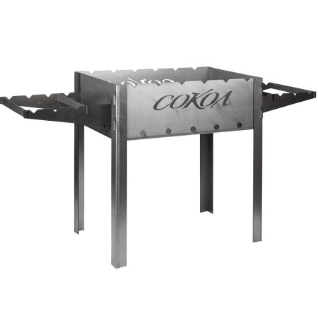 Мангал с сумкой складной Сокол-43 142х29,5х91 см 3 мм