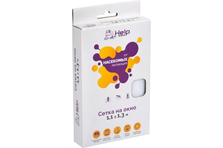 Сетка москитная для окна крепежная лента /липучка Help
