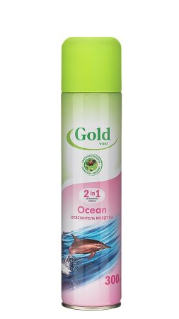 Освежитель воздуха GOLD WIND Океан 300 мл