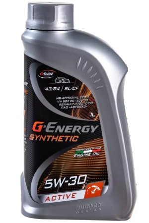 Масло моторное G-Energy Synthetic Active 5W30 1л SL/CF