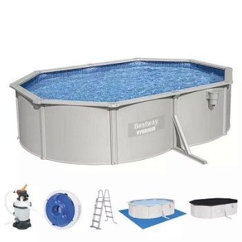 Бассейн стальной Bestway Hydrium 500х366х120см 16296л