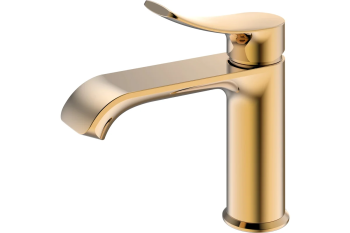 Смеситель для раковины HAIBA HB10553-5 золото
