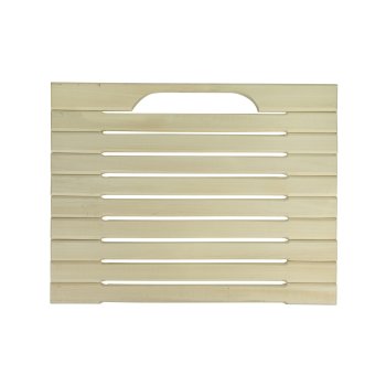 Коврик для бани Лесдар 32х42 см липа