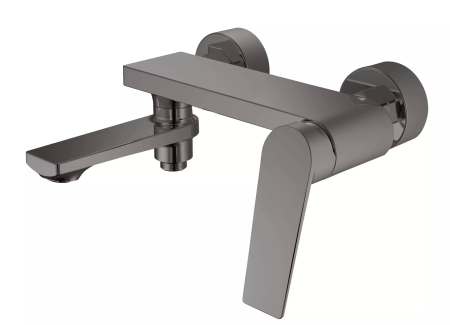 Смеситель для ванны HAIBA HB60533-3 графит с душевым гарнитуром