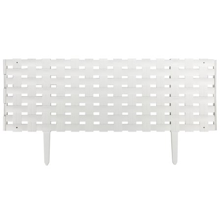 Забор декоративный MasterProf Плетень белый