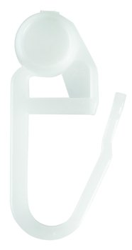 Крючок роликовый белый 20 шт.