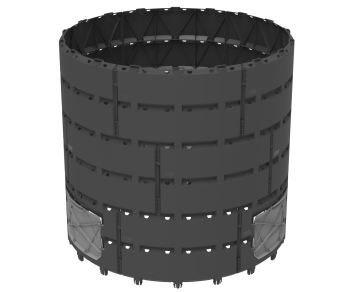 Компостер Альт-Пластик Агроном черный