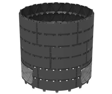 Компостер Альт-Пластик Агроном черный