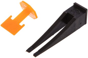 Система выравнивания плитки Зажим "Флажок" + Клин 1,5мм Сибртех 40шт