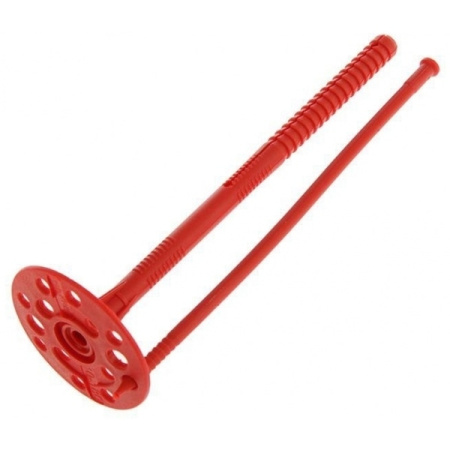 Дюбель для изоляции 10х160 мм 50 шт с пластиковым гвоздем