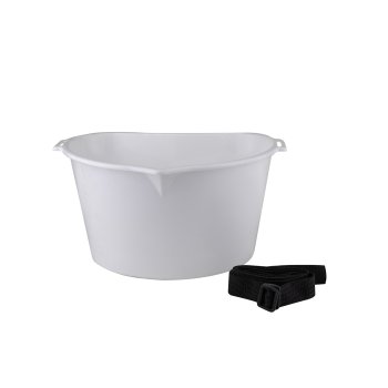 Лукошко 27х20х14 белый цвет 3л