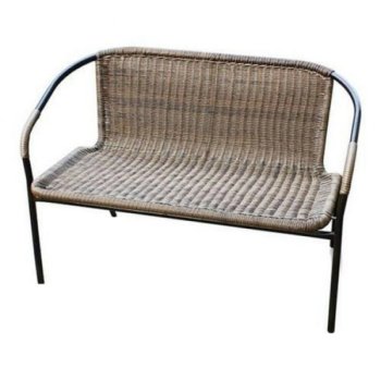 Диван садовый Марсель 113х58х78см желтый