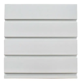 Комплект панелей 124х8х34см белый 4шт