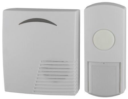 Звонок дверной ЭРА D61 проводной белый