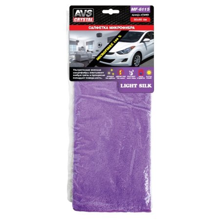 Салфетка AVS с ультратонкими волокнами 35х40см