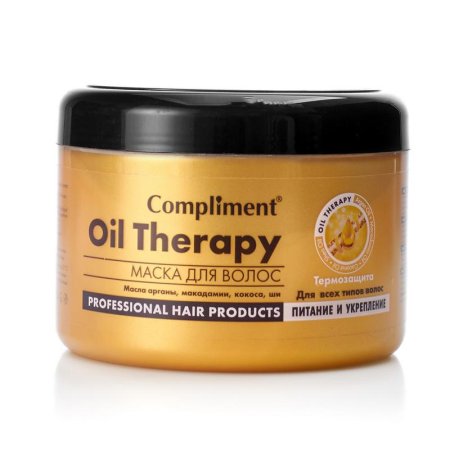 Маска для волос Compliment Oil Therapy 500мл для всех типов волос
