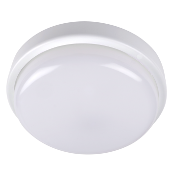 Светильник ЖКХ светодиодный Jazzway PBH-PC2-RS 18Вт 1440Лм 4000К нейтральный белый IP65 круг c датчиком движения