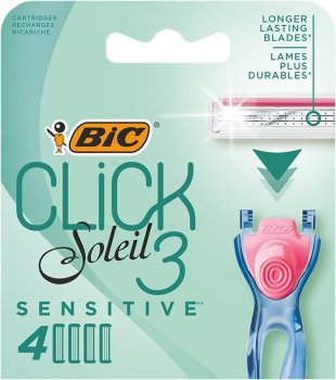 Кассеты сменные для бритвы BIC Клик 4шт