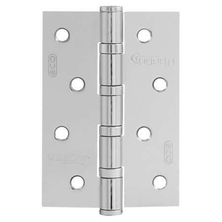 Петля дверная универсальная, цвет хром, Нора-М