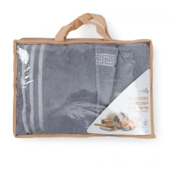 Комплект для сауны Донецкая Мануфактура мужской махра 2 предмета