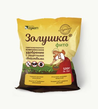 Удобрение АгроТех гумат Золушка фито 500 г Удобрение АгроТех гумат Золушка фито 500 г