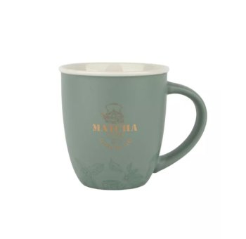 Кружка Matcha 410мл фарфор цвет зеленый