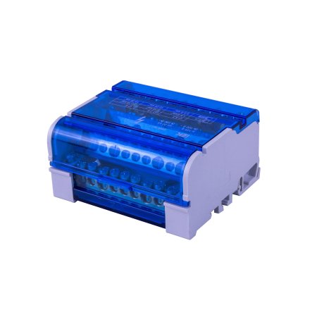 Шина нулевая IEK в корпусе ШНК 4х11 отверстий 125А арт.YND10-4-11-125