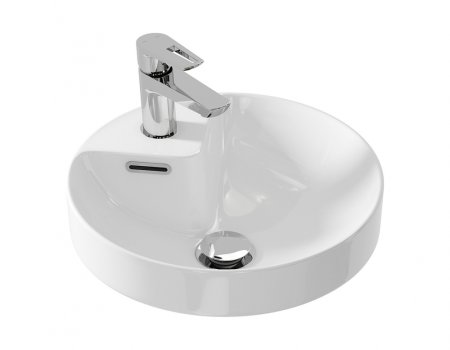 Раковина Cersanit CREA фарфор 375мм круглая  цвет белый