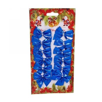 Набор бантов Шик 6хцвет синий 12шт Набор бантов Шик 6хцвет синий 12шт