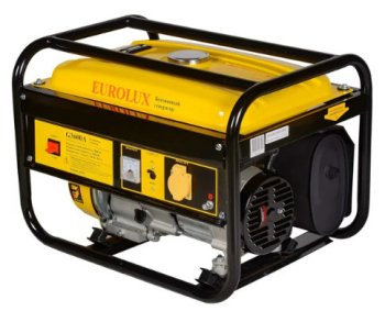 Генератор бензиновый Eurolux G3600A 2,5кВт