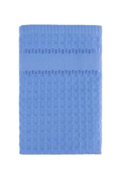 Полотенце вафельное Cube 60х40см темно-синий