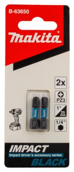 Бита один Makita B-63650 PZ3 25 мм 2 шт.