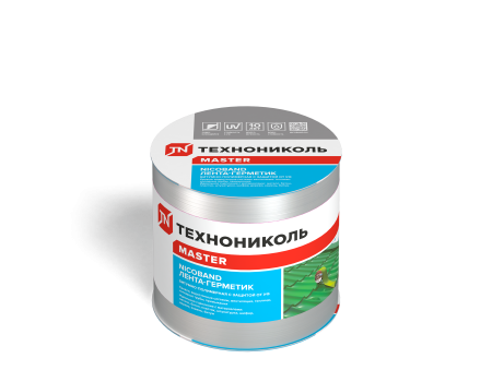 Лента герметизирующая NICOBAND 0,100 х 3 метра серебристый