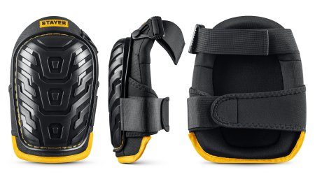 Наколенники защитные STAYER гель, ПВХ, полиэстер, EVA