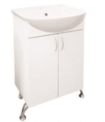 Тумба напольная Луна 80х50х41см цвет белый Тумба напольная Луна 80х50х41см цвет белый