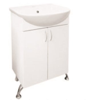 Тумба напольная Луна 80х50х41см цвет белый Тумба напольная Луна 80х50х41см цвет белый