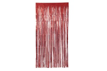 Дождик Занавес 100х200 см цвет красный