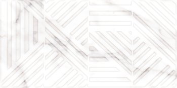 Плитка настенная Moonlight, рельеф, белая 59,8х29,8х0,85 см